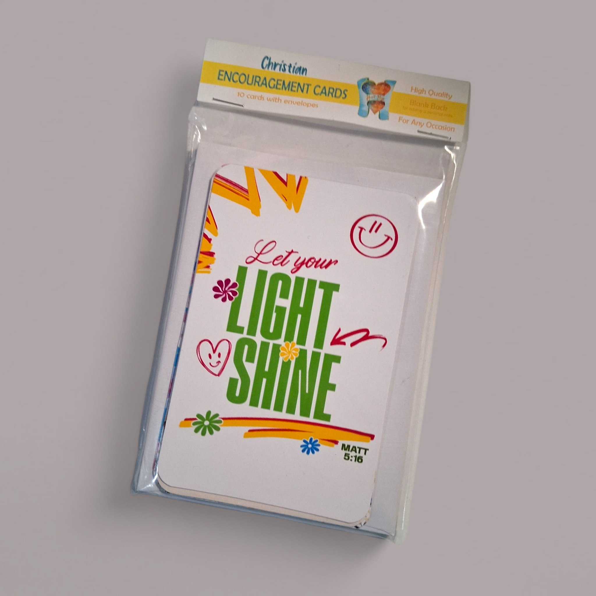 Christian Encouragement Cards - 10 cards