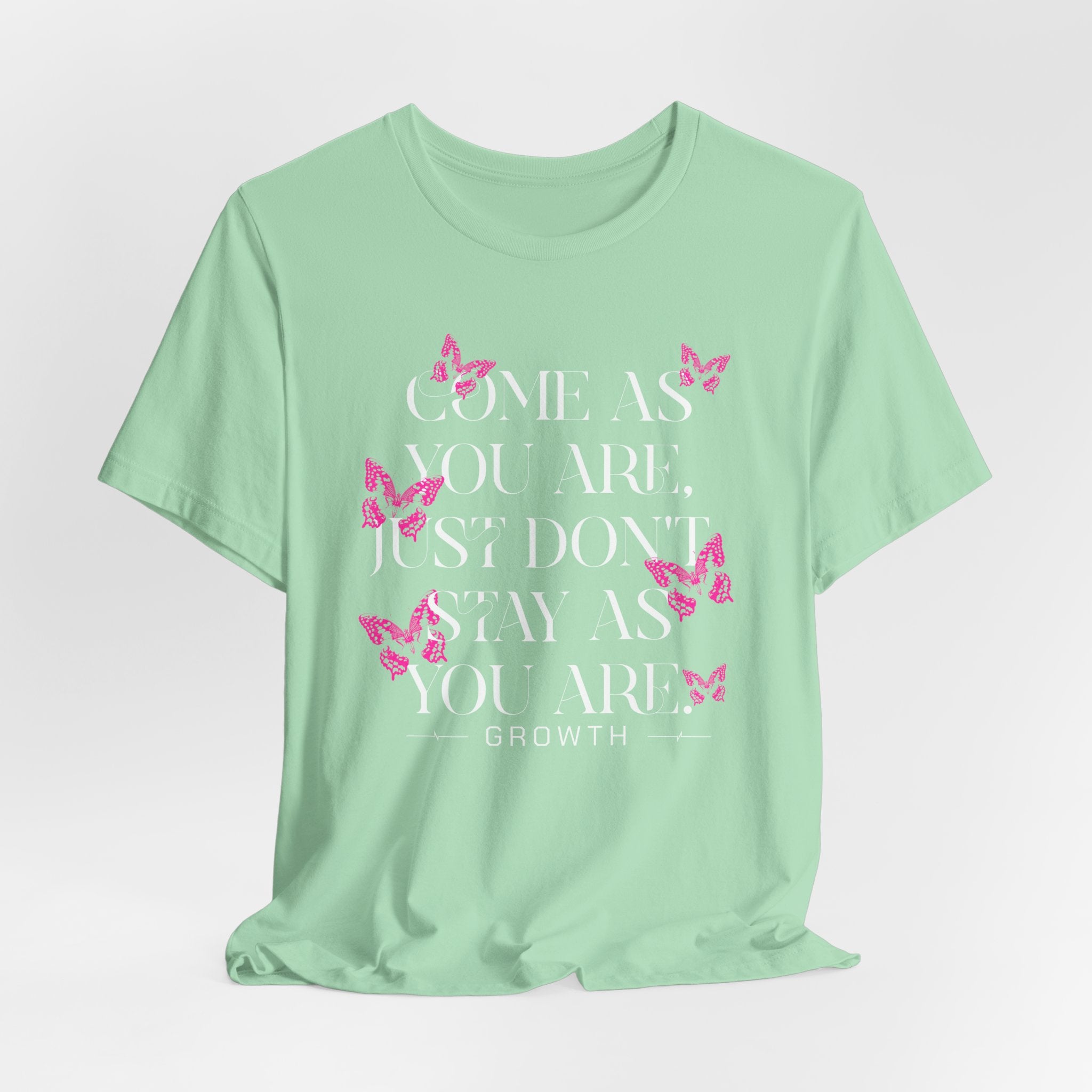 "Come as you are" Christian Butterfly t-shirt