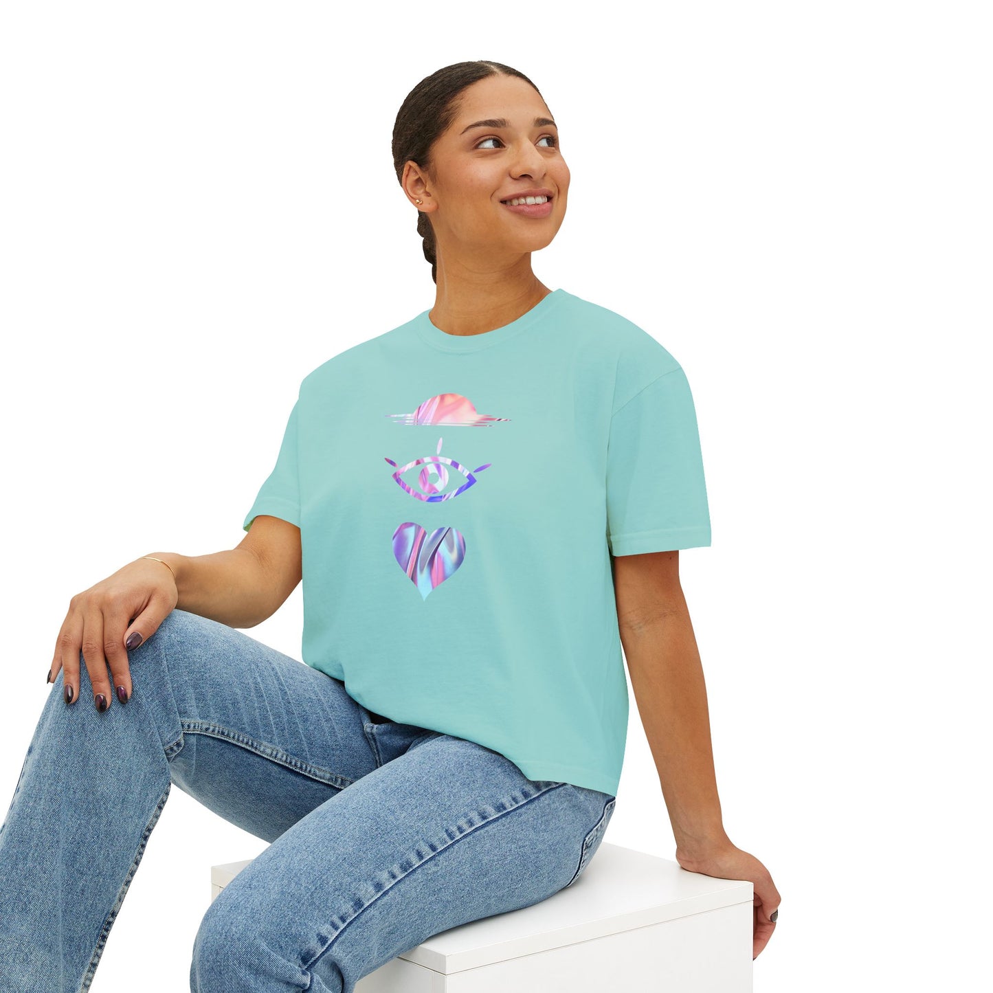 Peace Truth Love Boxy Tee