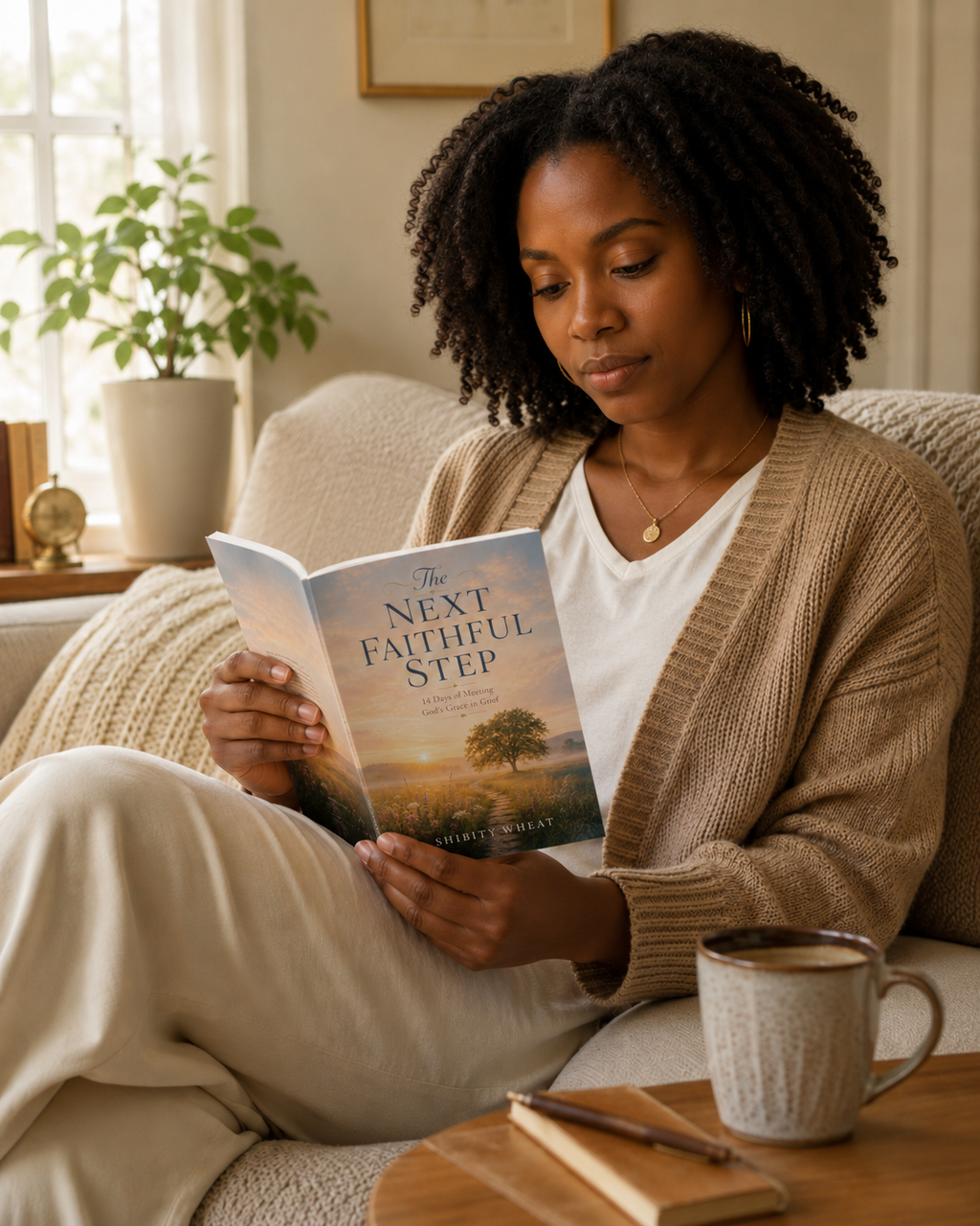 The Next Faithful Step: 14 Days of Meeting God’s Grace in Grief Devotional