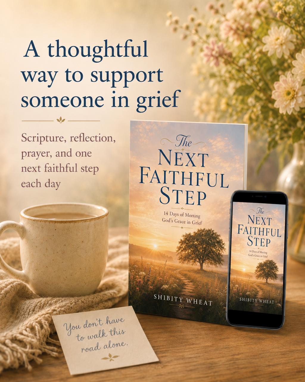 The Next Faithful Step: 14 Days of Meeting God’s Grace in Grief Devotional