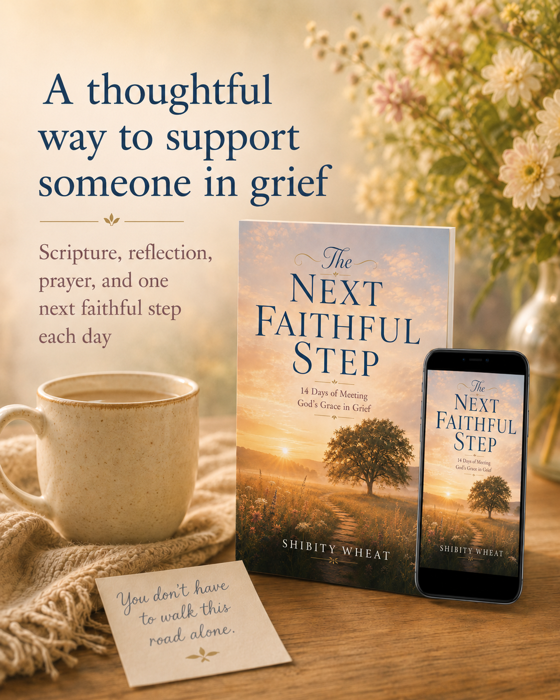 The Next Faithful Step: 14 Days of Meeting God’s Grace in Grief Devotional
