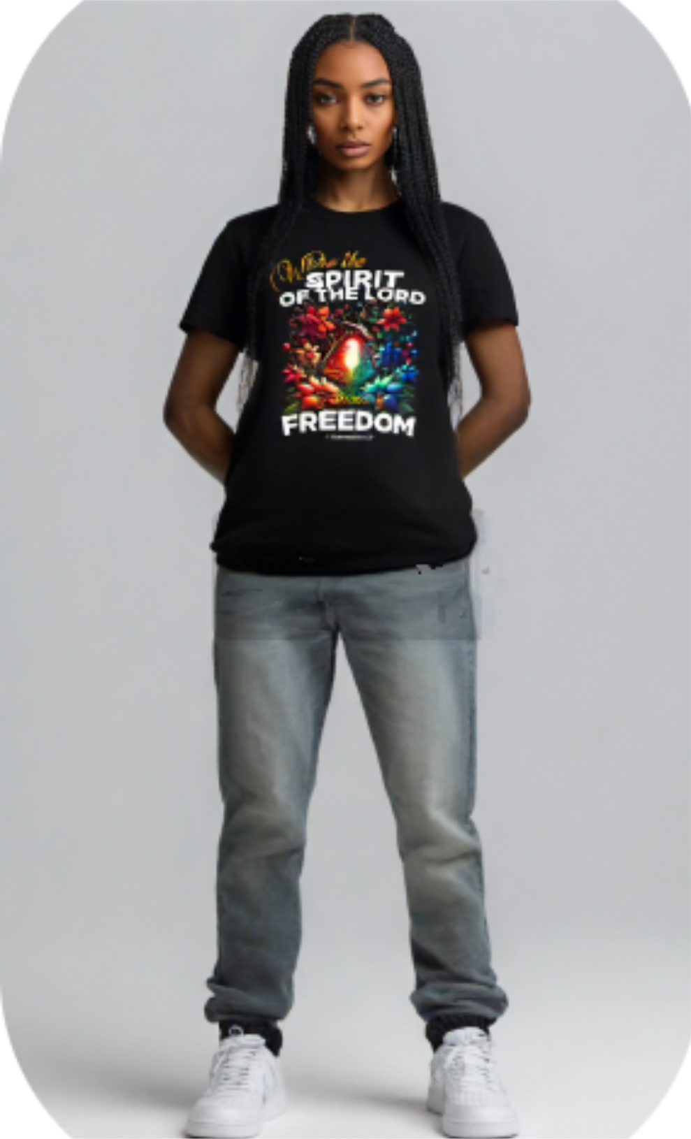 Where the Spirit of the Lord is, there is freedom - Christian T-Shirt