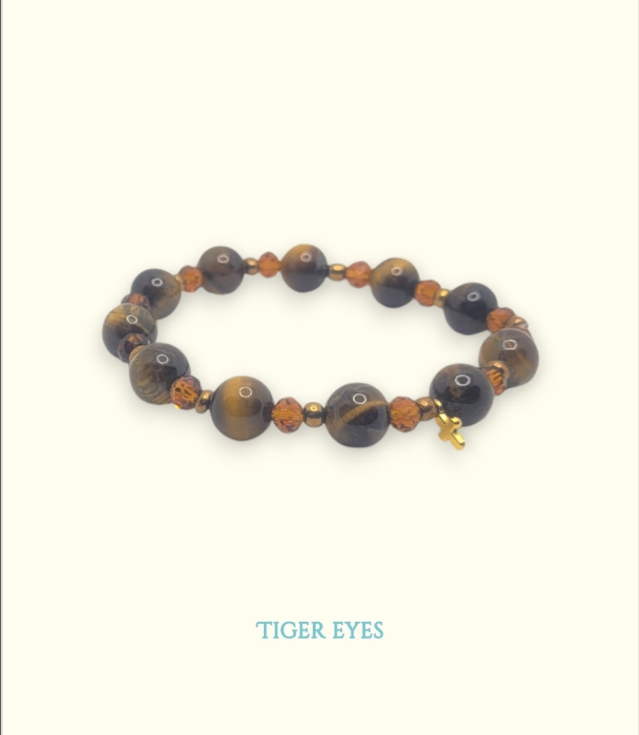 Tiger eye  Beaded Bracelet