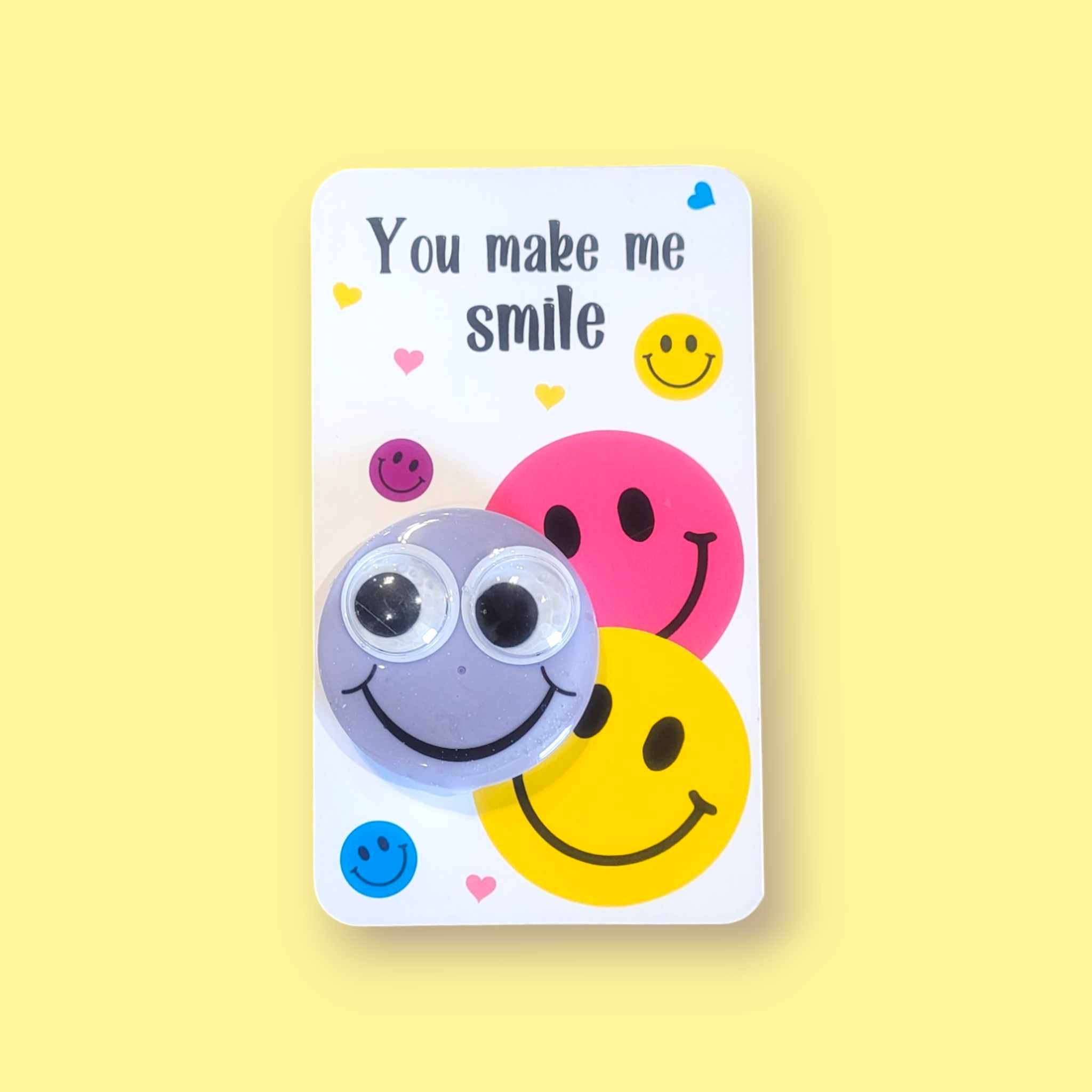 Smiley Face Children's Heart Hugs - Pocket Hugs, encouragement, worry stone, various options