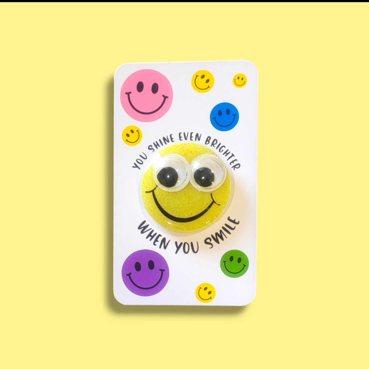 Smiley Face Children's Heart Hugs - Pocket Hugs, encouragement, worry stone, various options