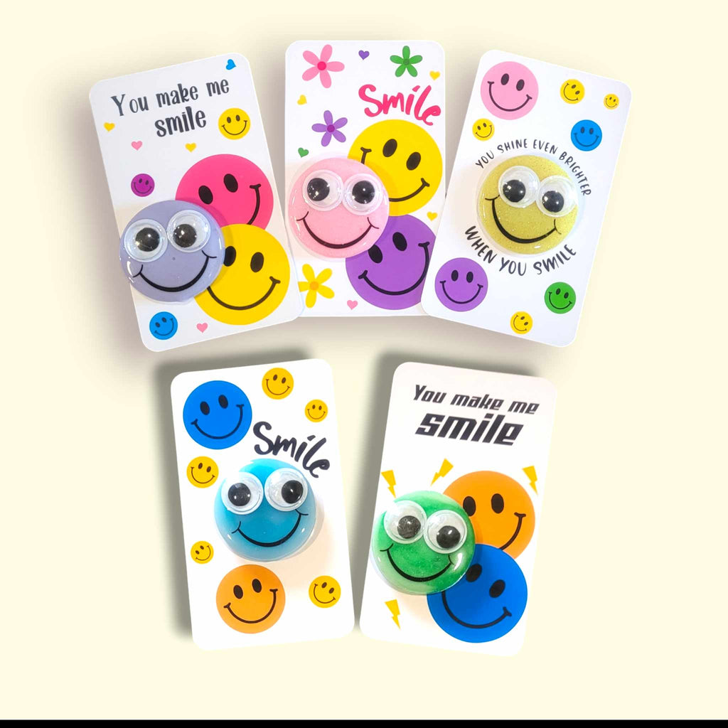 Smiley Face Children's Heart Hugs - Pocket Hugs, encouragement, worry stone, various options