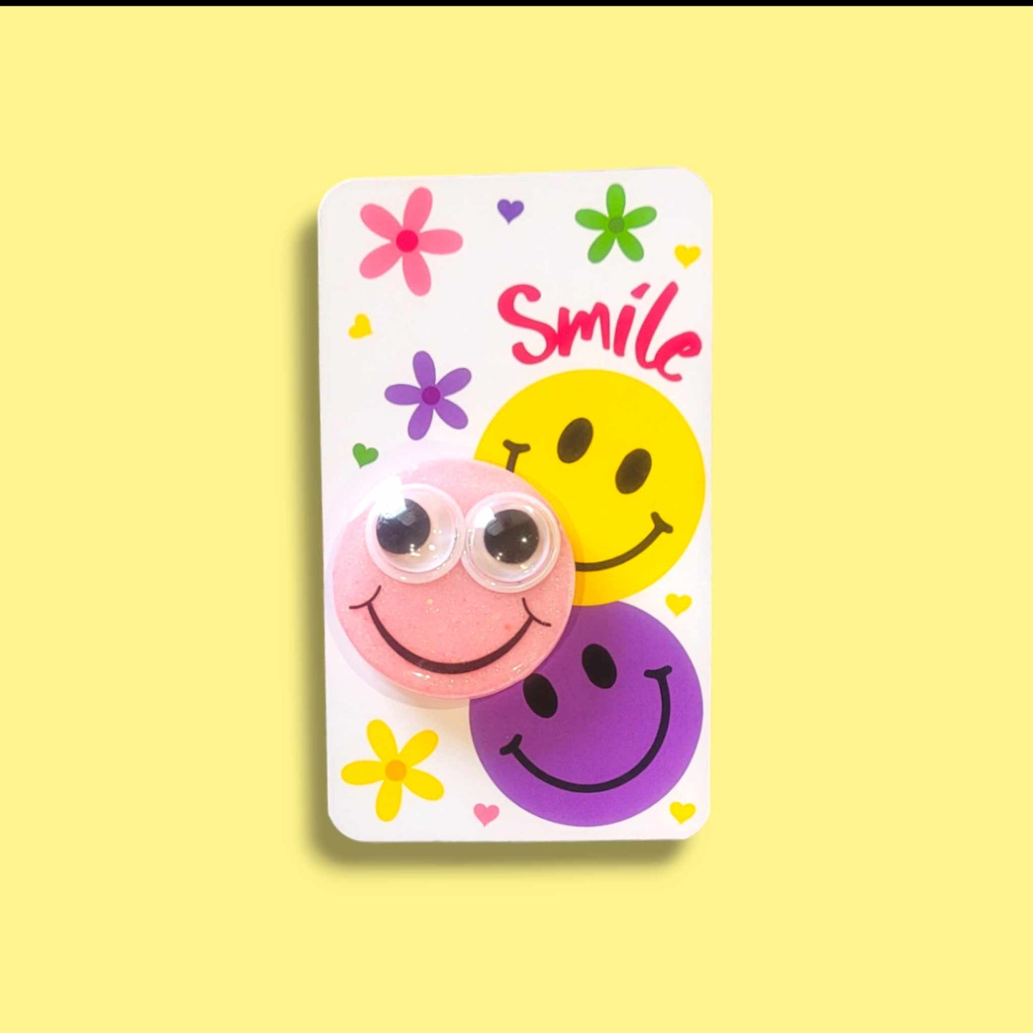 Smiley Face Children's Heart Hugs - Pocket Hugs, encouragement, worry stone, various options