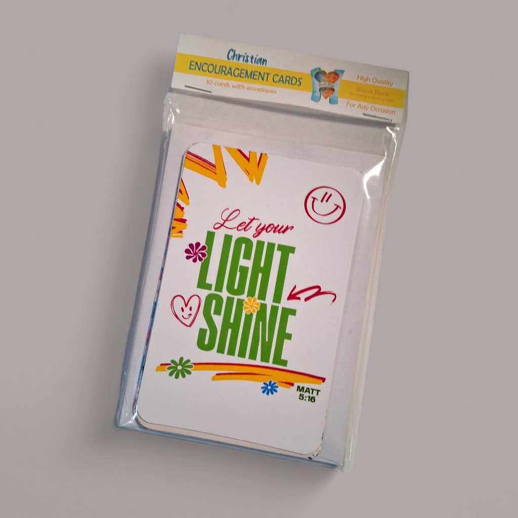 Christian Encouragement Cards - 10 cards