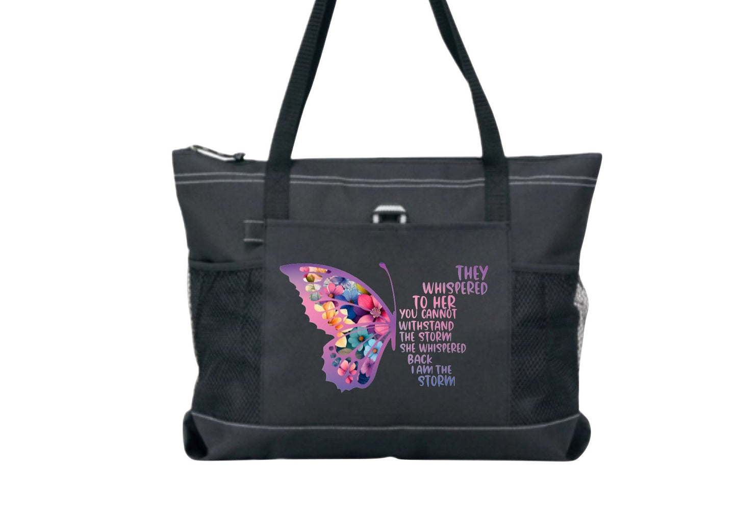 I am the storm Tote bag