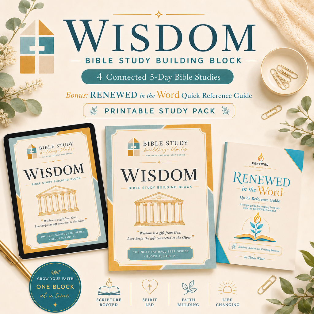 WISDOM: Bible Study Building Blocks - Block 2